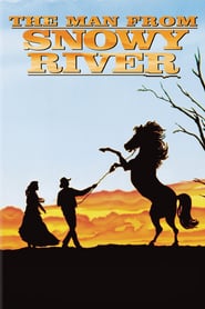 Poster for the movie "The Man from Snowy River"