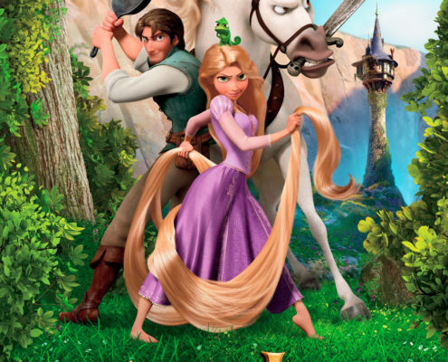 Poster for the movie "Tangled"