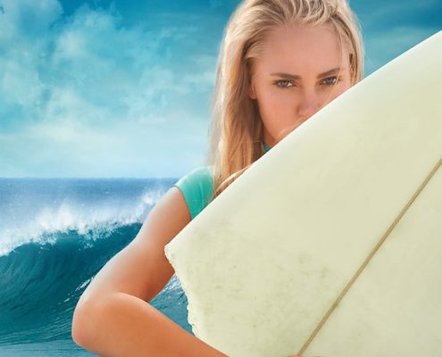 Poster for the movie "Soul Surfer"