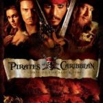 Poster for the movie "Pirates of the Caribbean: The Curse of the Black Pearl"